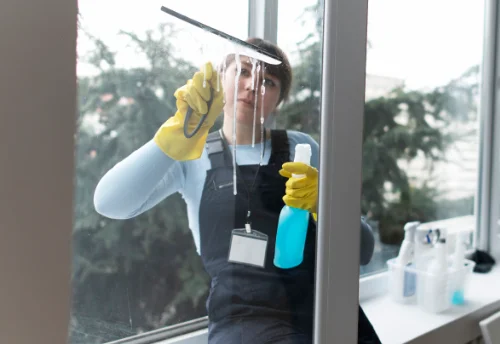 Nettoyage de vitres intérieures et extérieures à Amagne